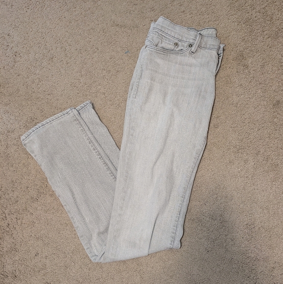 Women's Light Gray Jeans - Picture 1 of 7